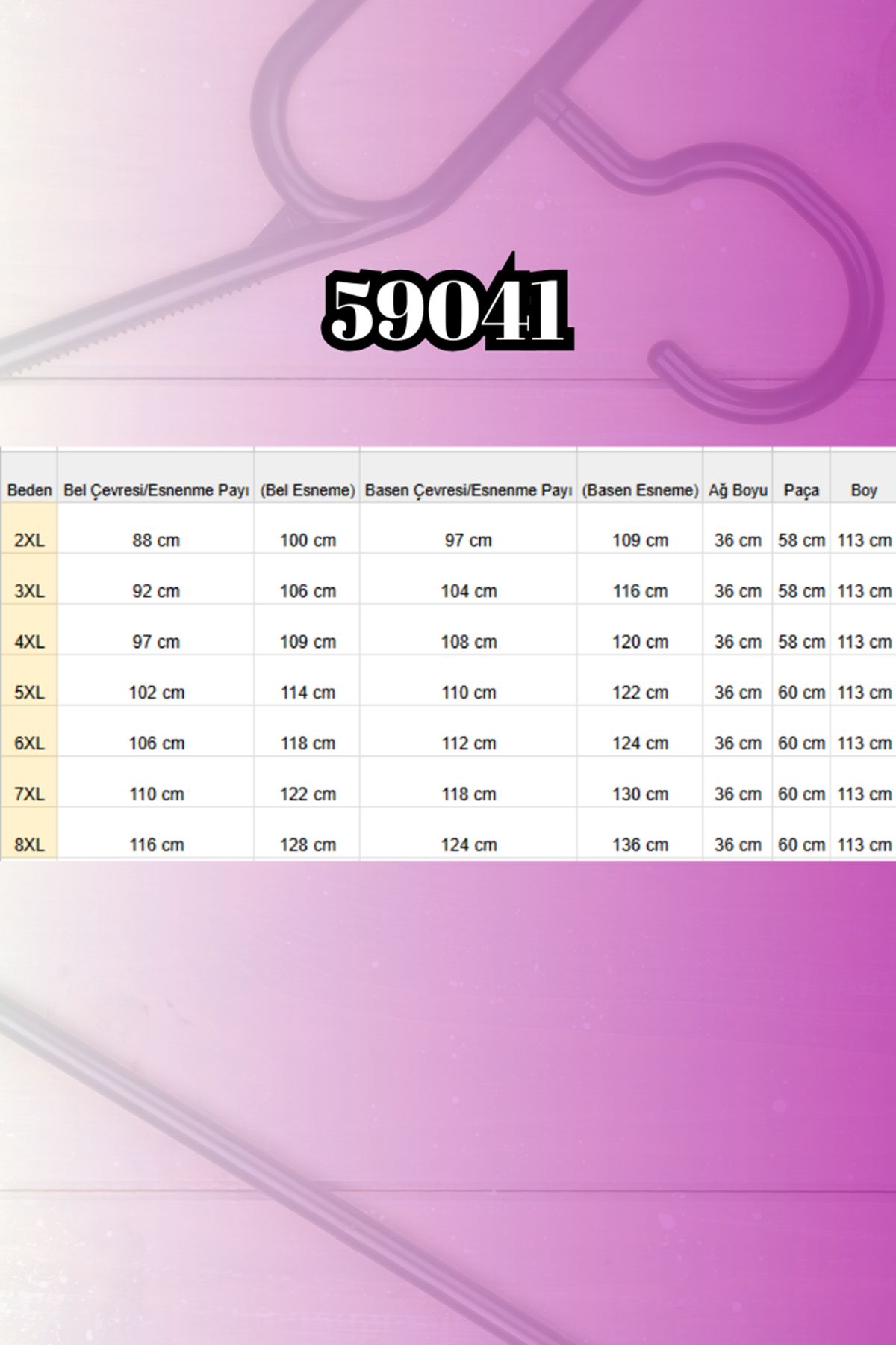 59041 Büyük Beden İspanyol  Taş Baskı Detaylı Kot Pantolon - Mavi
