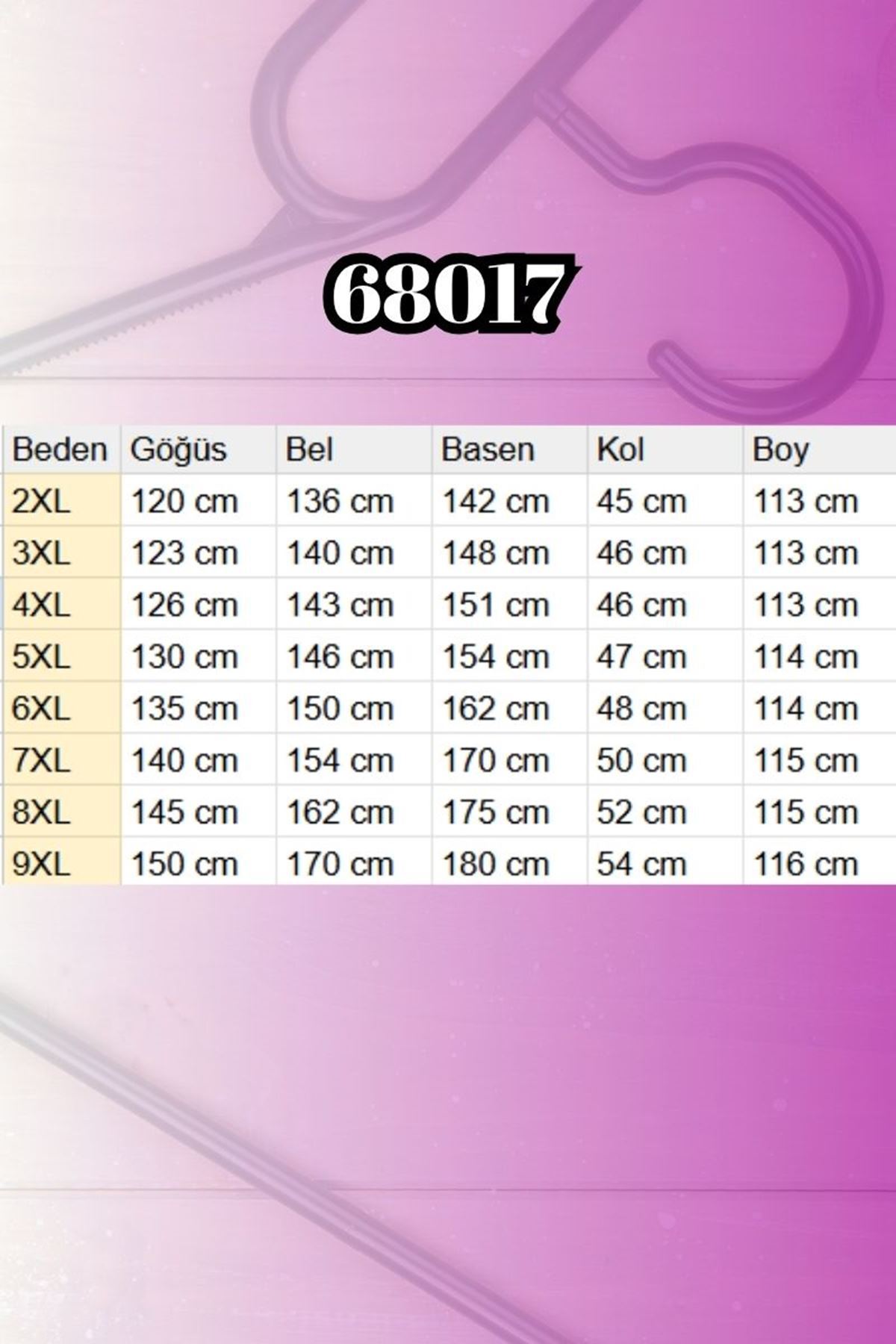 68017-E Büyük Beden Hakim Yakalı Kolları Lastikli Tunik - Kırmızı