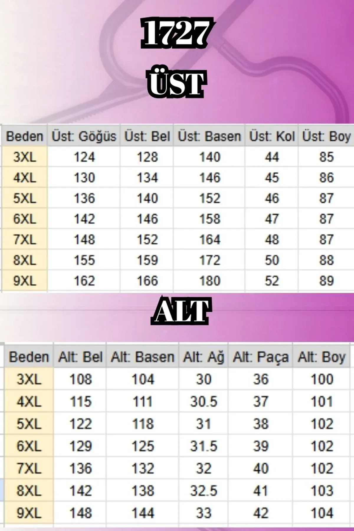 1727-E Büyük Beden Uzunkol Tesettür Mayo Takım - Fırça Desen Saks - Siyah