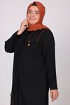 1053 FİLE KOMBİNLİ AEROBİN DÜĞMELİ TUNİK