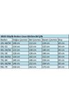 38503 Büyük Beden Uzun Bürümcük İçlik - Siyah