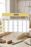 38501 Büyük Beden Basic Penye Tunik - İndigo